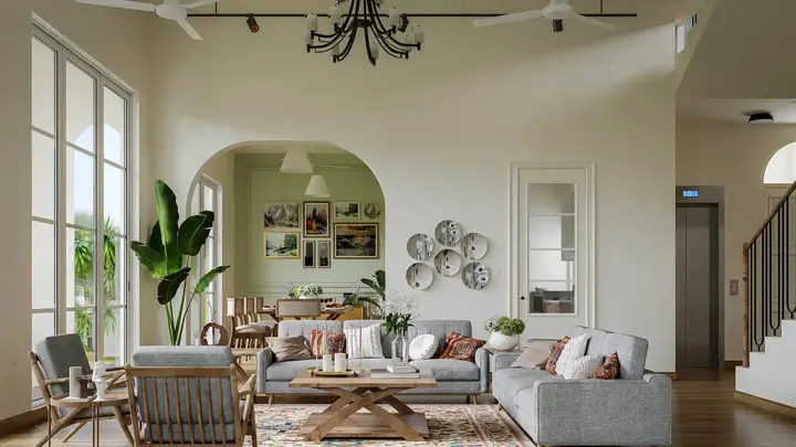 Luxury Home in Goa Bedroom View