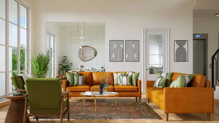 Gated Community Villas Washroom View