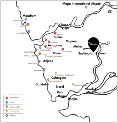Modern Luxury Homes in Goa Map View