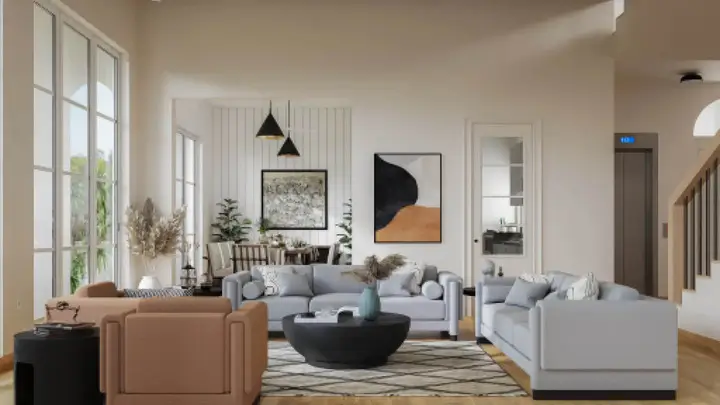 Luxury Home in Goa Bedroom View