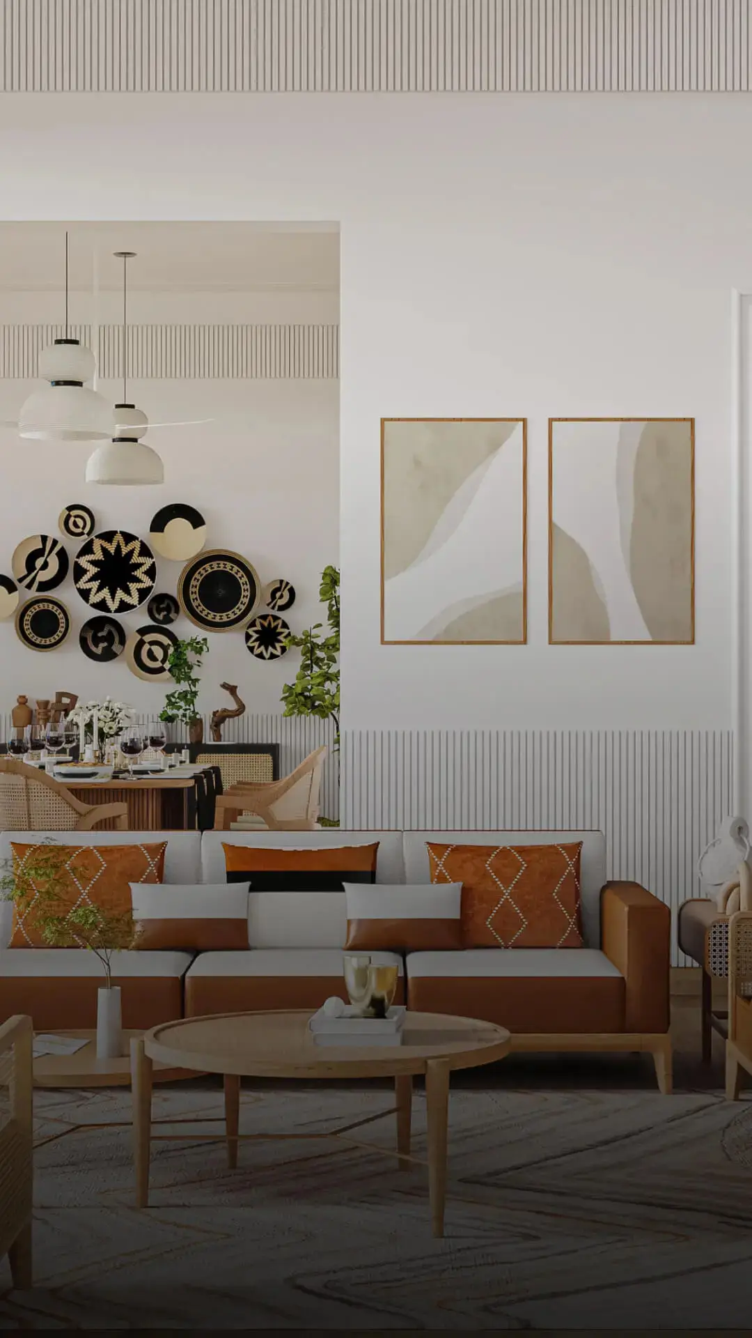 Private Villa with Swimming Pool in Goa Living Area